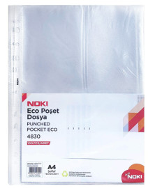 Folii de protecție A4 mate NOKI ECO, 35 µm, 100 bucăți/set